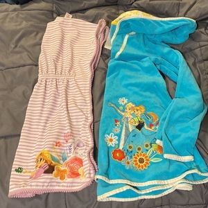 2 girls swimsuit cover ups size 9/10
